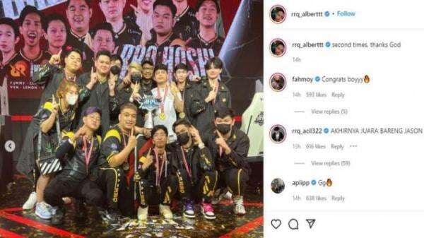 Sejarah Terulang, RRQ Hoshi Kandaskan ONIC dan Juara MPL Indonesia Season 9