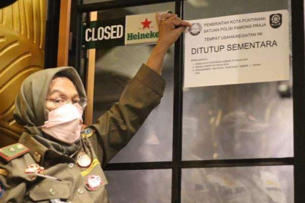 Diskotek Berkedok Resto, Bar Kenzo Diserang Satpol PP