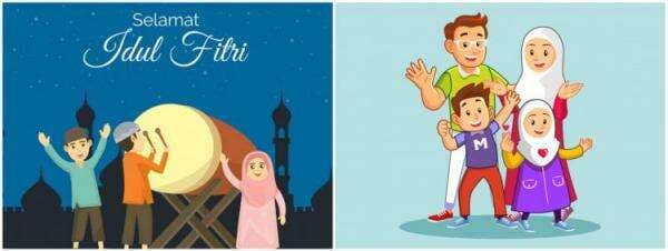 45 Pantun ucapan Idul Fitri, bikin Lebaran makin ceria