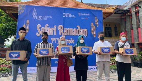 Jamkrindo Beri Bantuan Paket Sembako Tahap 2 di Provinsi Bali