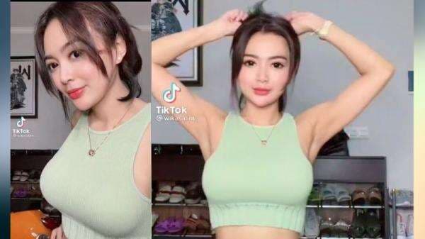 Pamer Perut Mulus, Aksi Wika Salim Joget TikTok Bikin Netizen Susah Tidur