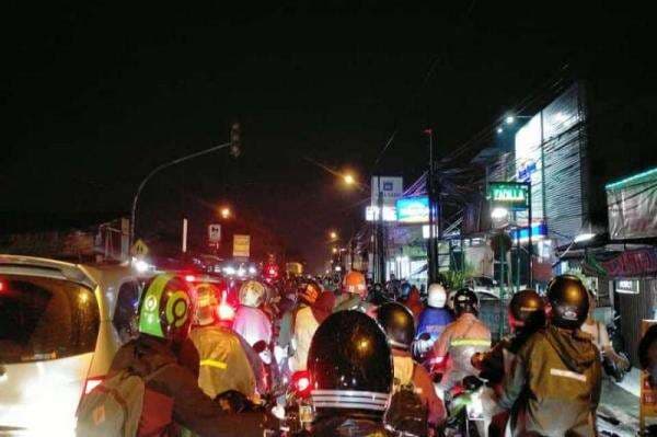 Jalan Tajur Bogor Macet Total, Begini Penampakannya