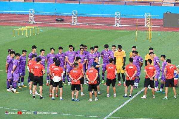 Vietnam Terus Ucapkan Mantra saat Latihan Jelang Lawan Timnas Indonesia U-23 di SEA Games 2021, Ada Apa?