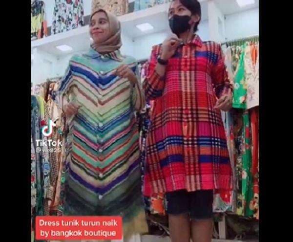 Viral Baju Naik Turun Jadi Tren di 2022, Netizen: Gue Kira Filter!