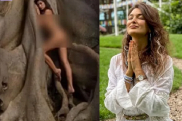 Influencer Rusia Dideportasi dari Bali Setelah Foto Bugil di Bawah Pohon Keramat Berusia 700 Tahun