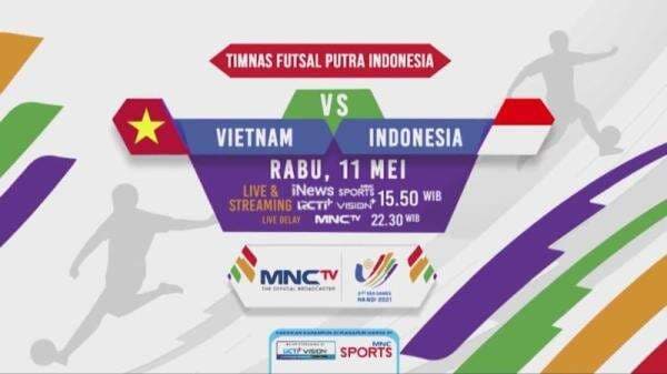 Jadwal Siaran Langsung Futsal SEA Games 2021 di iNewsTV Hari Ini: Timnas Futsal Indonesia vs Vietnam!
