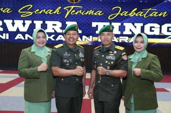 Pimpin Sertijab Aslat dan Dansecapaad, Kasad: Kembangkan Kreativitas Dalam Menghadapi Tantangan Ke Depan