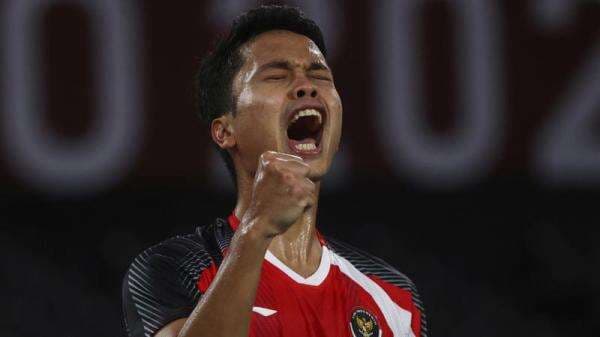 Hasil Piala Thomas 2022: Anthony Ginting Tampil Luar Biasa, Indonesia Vs China 1-0