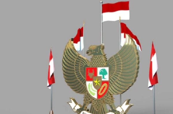 Arti Lambang Negara Indonesia Garuda Pancasila Lengkap Penjelasannya