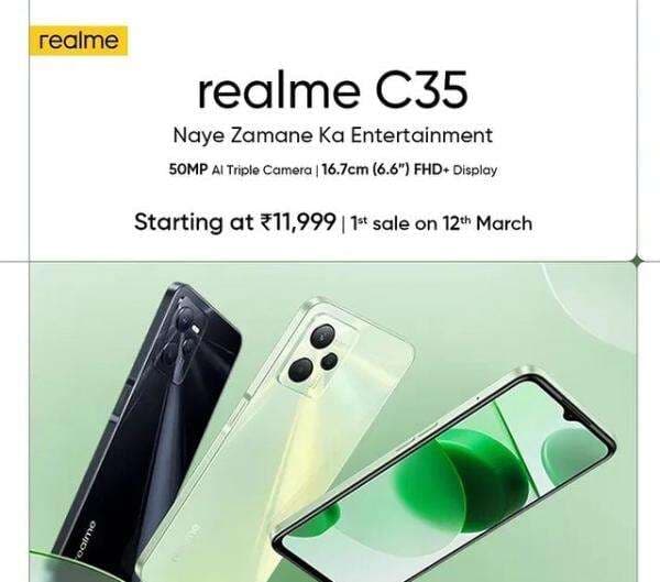 Harga dan Spesifikasi Realme C35, Ponsel Rp2 Jutaan dengan Spesifikasi Gahar Harga dan Spesifikasi Realme C35, Ponsel Rp2 Jutaan dengan Spesifikasi Gahar