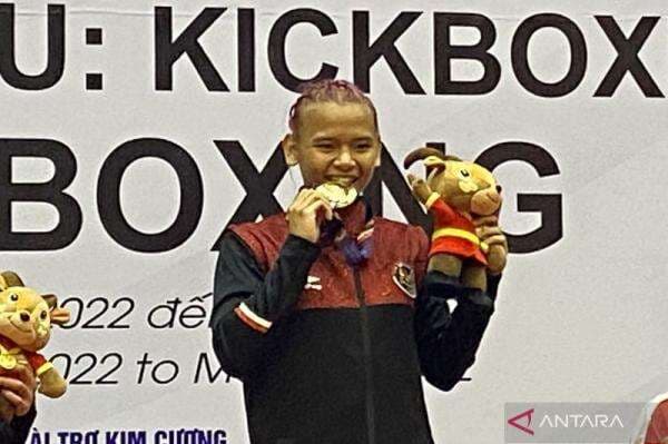 Kickboxing Tambah Emas Lewat Amanda La Loupatty