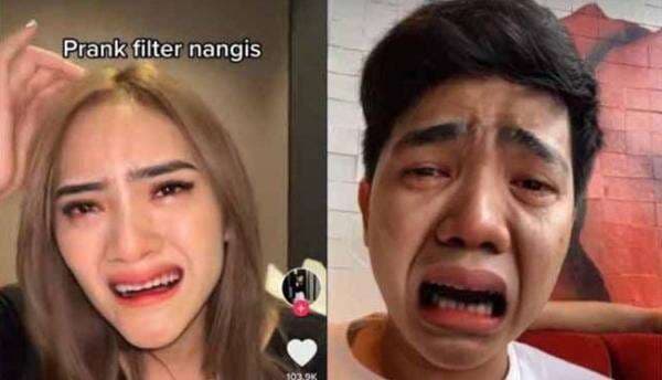 Penasaran Mau Coba? Begini Lho Cara Pakai Filter Wajah Mewek yang Lagi Trending di Sosmed