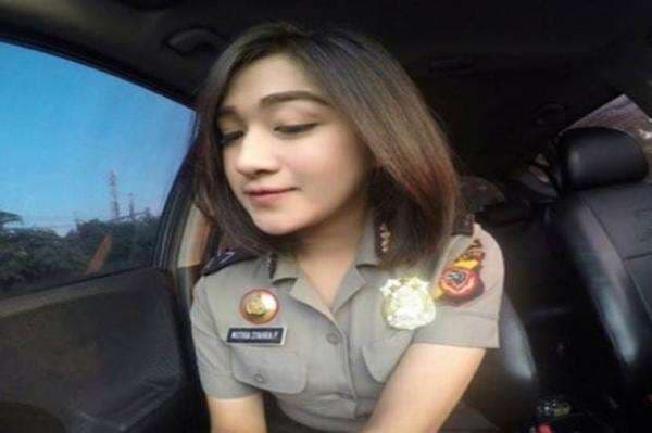 Profil Bripda Muthia Syahra, Polwan Cantik Anak Artis FTV yang Ogah Jadi Selebritas