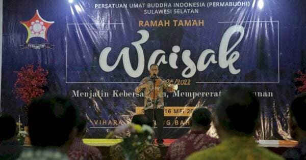 Ramah Tamah Hari Raya Waisak, Wali Kota Danny Gagas Pembangunan Religius Park