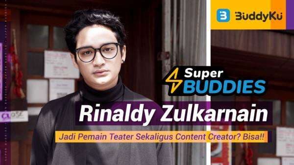 Rinaldy Zulkarnain, Aktor Teater yang Jadi Content Creator