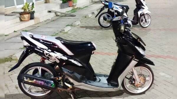 Simak Modifikasi Mio Smile Babylook, Unik dan Menarik