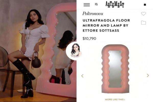 4 Selebritas Dunia Ini Miliki Cermin seperti Rachel Venya, Yuk Intip Punya Jisoo BLACKPINK