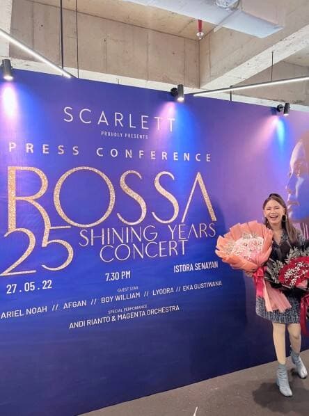 Jelang Konser 25 Tahun Berkarya, Rossa Ungkap Rahasia Kecantikannya