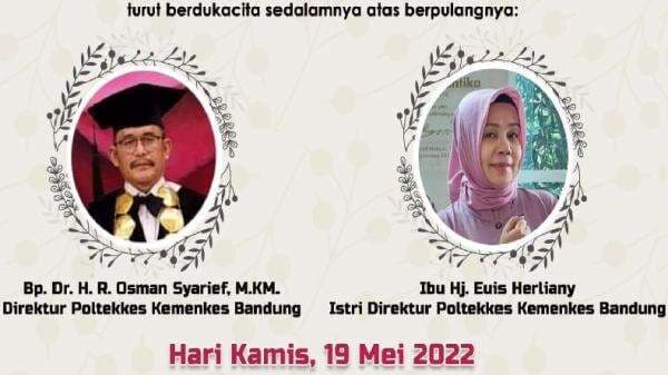 Innalillahi, Direktur Poltekkes Bandung dan Istri Meninggal Kecelakaan di Tol Kendal Jateng