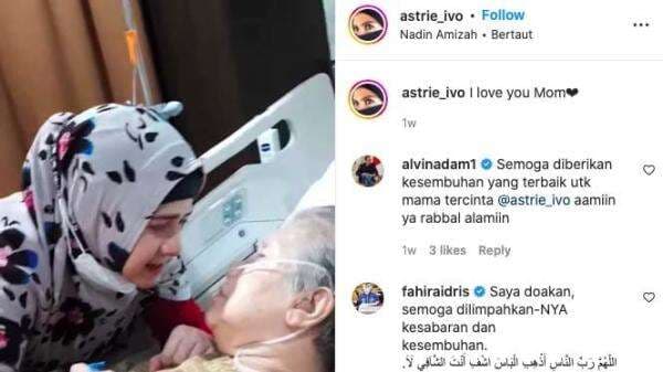 Detik-Detik Terakhir Menjelang Ibunda Meninggal Dunia, Ini yang Dilakukan Astri Ivo di Rumah Sakit