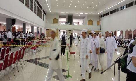 Gladi Posko Petugas Haji, Jamaah Tersesat Hingga Bus `Nyasar`