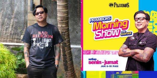 Gantikan Desta, Gofar Hilman Resmi Jadi Penyiar Radio Prambors Morning Show