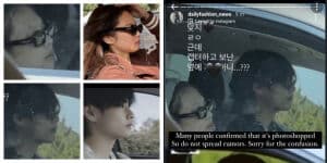 Ini Foto Asli Dugaan Kencan V BTS dan Jennie BLACKPINK, Usai Rumor Putus dengan G-Dragon