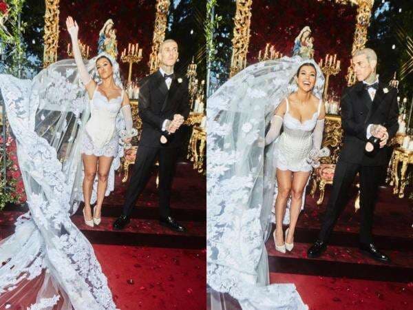 Akhirnya Resmi Menikah, Berikut Perjalanan Cinta Kourtney Kardashian & Travis Barker