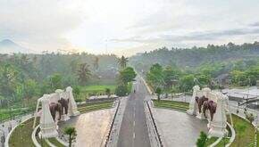 Mantap! 4 Gerbang Ikonik Candi Borobudur Sudah Rampung Dibangun
