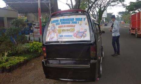 Angkot di Sukabumi Ditertibkan Akibat Pasang Iklan Judi Online
