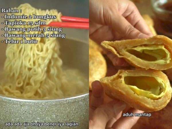 Kreatif! Wanita Ini Bikin Pempek dari Mi Instan, Hasilnya Sangat Menggugah Selera
