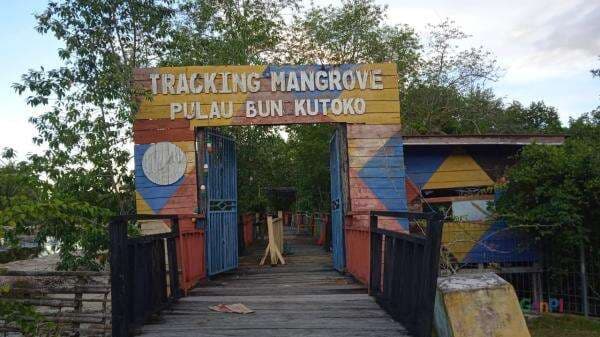 Duit Mepet, Wisata Tracking Mangrove Bungkutoko Kendari Jadi Sepi