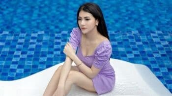 7 Potret Loli Auristela, Aspri Hotman Paris yang Semakin Seksi