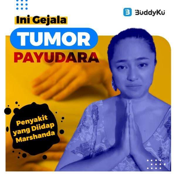Ini Gejala Tumor Payudara, Penyakit yang Diidap Marshanda
