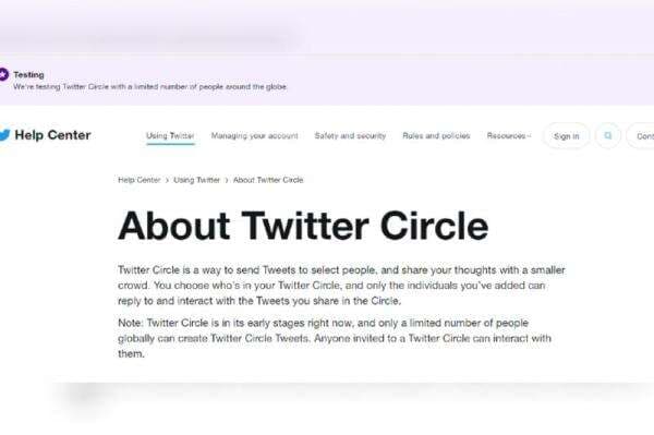 Intip Fitur Circle Twitter, Mirip Close Friends Instagram?