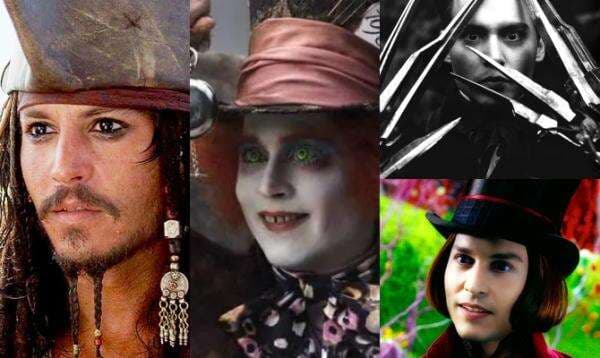 4 Karakter Ikonis yang Dimainkan Johnny Depp