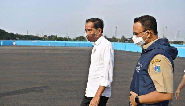Ramai-ramai Kecam Meme Presiden Jokowi Jadi Tukang Tambal Ban, Singgung Formula E