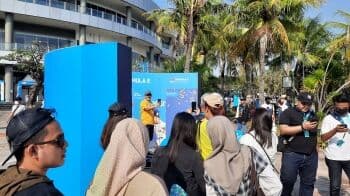 Formula E Jakarta 2022: Para Penonton Mulai Masuk Melalui Pintu Pantai Bende Ancol