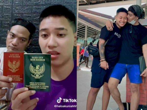 Istrinya Terlalu Tomboy, Pasutri Ini Dikira Pasangan Gay, Bawa Buku Nikah ke Mana-Mana