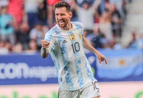 Hasil Laga Uji Coba: Lionel Messi Borong Gol, Argentina Libas Estonia 5-0
