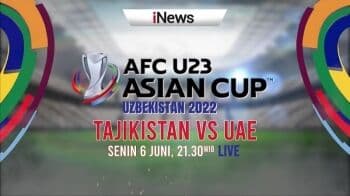 Piala Asia U-23 2022: Saksikan Tajikistan vs Uni Emirat Arab di Matchday 2, Live di iNews!