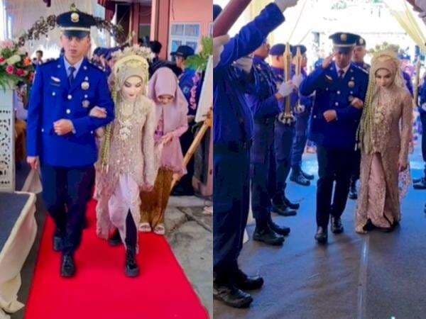 Viral Pernikahan Lelaki Petugas Damkar dengan Disabilitas, Bukti Cinta Tak Pandang Fisik