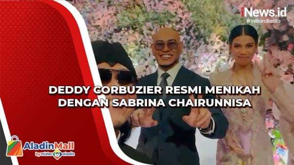 Deddy Corbuzier Resmi Menikah dengan Sabrina Chairunnisa