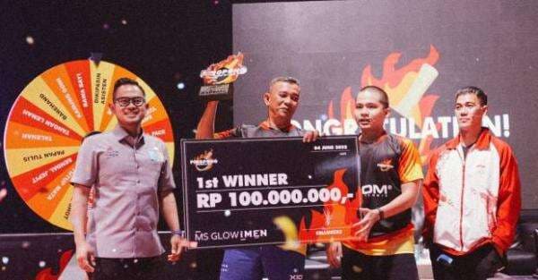 Kolaborasi dengan MS Glow For Men, Pingpong Terkuat di Bumi Sukses Digelar