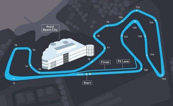 Profil Sirkuit Formula E di Jakarta