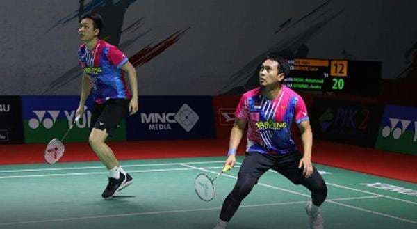 Hasil Indonesia Masters 2022: Ahsan/Hendra Hajar Duo Denmark, Lolos 16 Besar