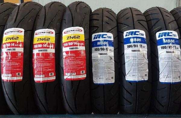 Meski Tak Dibungkus Plastik, Kualitas Ban IRC dan Zeneos Tetap Terjaga
