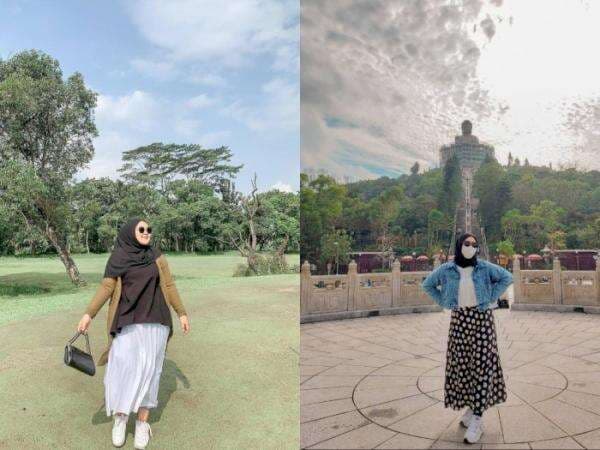 5 Inspirasi OOTD Hijab untuk Tubuh Gemuk, Enggak Bikin Gendut!