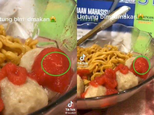 Viral, Cewek Curhat Gagal Makan Mie Ayam karena Saus Penuh Belatung, Netizen Ikut Bingung