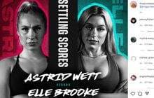 Dua Model OnlyFans Elle Brooke dan Astrid Wett Selesaikan Masalah di Ring Tinju